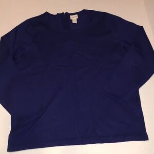 Chico’s Royal Blue Light Sweater | Size 2